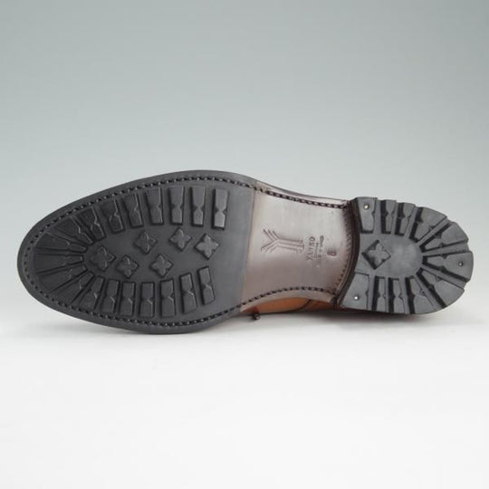 未使用★(スペイン製)YANKO/ヤンコ SIZE 6【グッドイヤーウェルテッド製法★Uチップ】14539/960ラスト/カーフ/薄茶/メンズ★e119