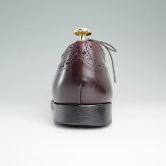 ★チャーチ UK8.5程度/95D【旧チャーチ★73ラスト/3都市ロゴ/ディプロマット似寄モデル】セミブローグ/カーフ/赤茶/メンズ/Church's★e121