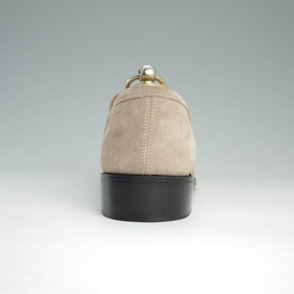 美品★(英)チーニー(レディース) SIZE 4.5【★コインローファー/23921ラスト】スエード/薄茶/CHEANEY★e123