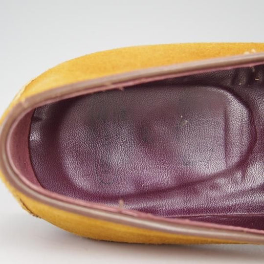 極上★(伊)ALMAS/アルマス SIZE 41【★トレーディングポスト別注/Trading Post】タッセルローファー/スエード/茶/メンズ★e141