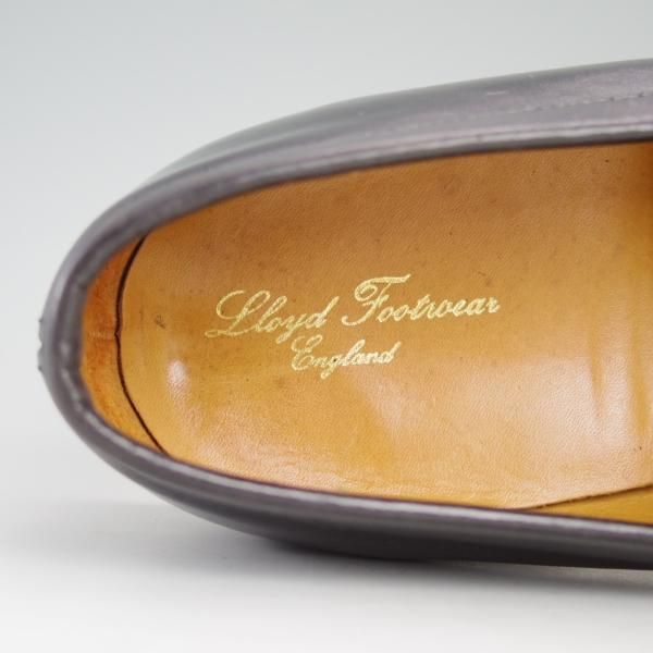 極上★ロイドフットウェア UK5.5【貴重★(英)テクニック社製/Lloyd Footwear】ビットローファー/カーフ/黒/メンズ/Technic★e142