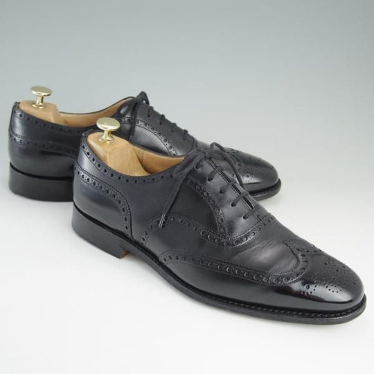 極上★チャーチ 80F/UK8【定価￥95,040-★チェットウィンド/CHETWYND】173ラスト/4都市ロゴ/フルブローグ/カーフ/メンズ/Church's★e144