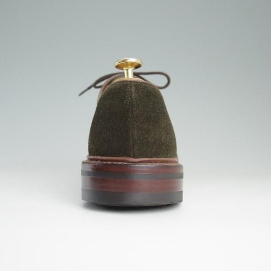 極美品★クロケット&ジョーンズ 6E【ダイナイトソール仕様★SEDGEMOOR/335ラスト】プレーントゥ/スエード/メンズ/Crockett&Jones★e147