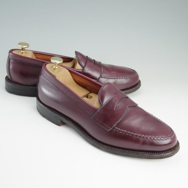 ⭐︎超人気モデル⭐︎ Alden ローファー 6736 US7D ALDEN】オールデン 6736 ローファー カーフ ブラウン（茶系） サイズ