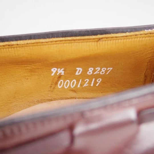 未使用★(米)アレンエドモンズ 9.5D【コードバン仕様★タッセルローファー/Grayson】スリッポン/赤茶/メンズ/ALLEN EDMONDS★e155