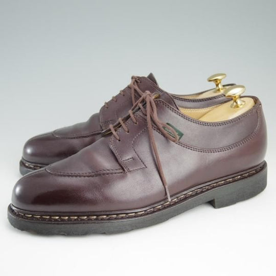 極上★パラブーツ SIZE 5.5【定価￥70,200-★アヴィニョン/AVIGNON】カフェ/CAFE/グリフソール/Uチップ/リスレザー/Paraboot★e160