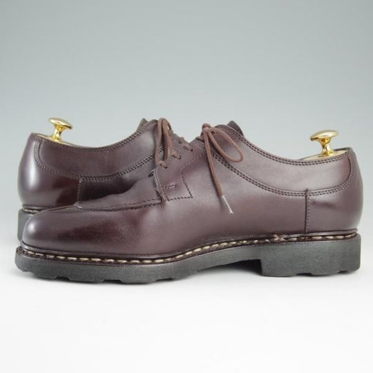 極上★パラブーツ SIZE 5.5【定価￥70,200-★アヴィニョン/AVIGNON】カフェ/CAFE/グリフソール/Uチップ/リスレザー/Paraboot★e160