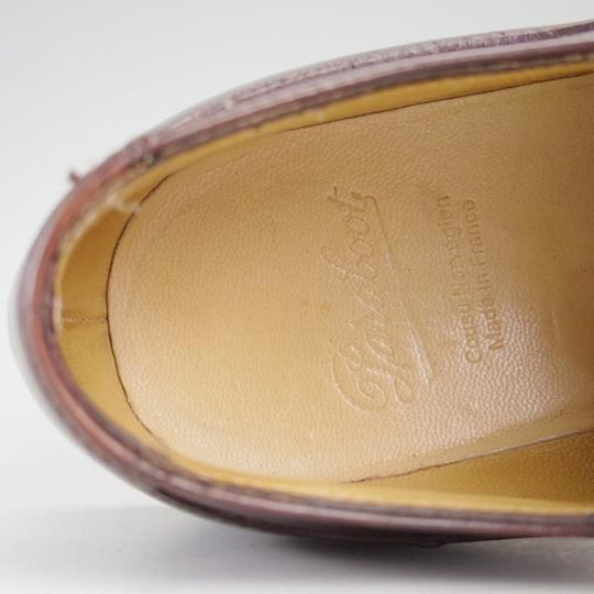 極上★パラブーツ SIZE 5.5【定価￥70,200-★アヴィニョン/AVIGNON】カフェ/CAFE/グリフソール/Uチップ/リスレザー/Paraboot★e160