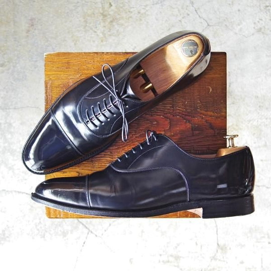 極上★チャーチ 85F/UK8.5【★ストレートチップ/136ラスト/DUBAI】5都市ロゴ/カーフ/黒/メンズ/Church's★e164