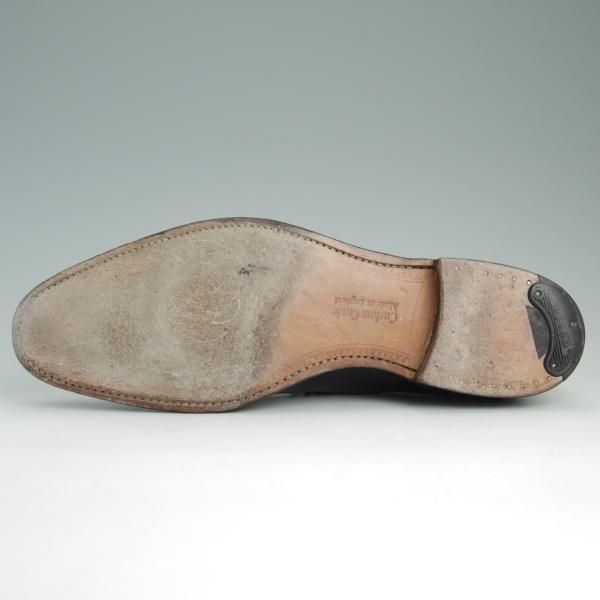 極上★チャーチ 85F/UK8.5【★ストレートチップ/136ラスト/DUBAI】5都市ロゴ/カーフ/黒/メンズ/Church's★e164