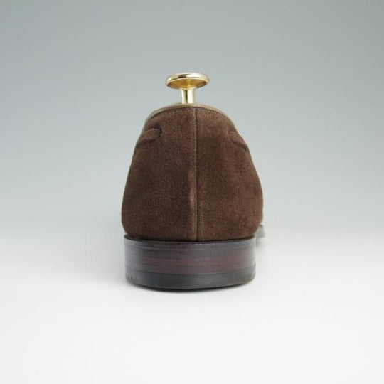 美品★クロケット&ジョーンズ 6.5E【★キャベンディッシュ2/CAVENDISH 2】325ラスト/タッセルローファー/スエード/Crockett&Jones★e165