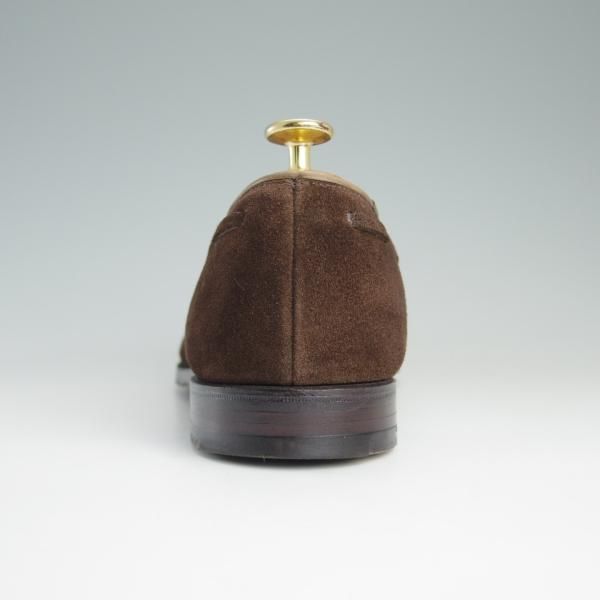 美品★クロケット&ジョーンズ 6.5E【★キャベンディッシュ2/CAVENDISH 2】325ラスト/タッセルローファー/スエード/Crockett&Jones★e165