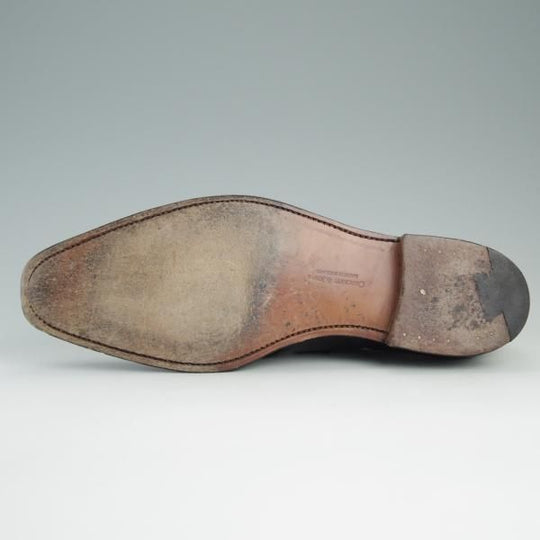 極上★クロケット&ジョーンズ 8E【定価￥85,320-★HIGHBURY/ハイバリー】348ラスト/Vフロント/黒/メンズ/Crockett&Jones★e166