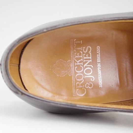 極上★クロケット&ジョーンズ 8E【定価￥85,320-★HIGHBURY/ハイバリー】348ラスト/Vフロント/黒/メンズ/Crockett&Jones★e166