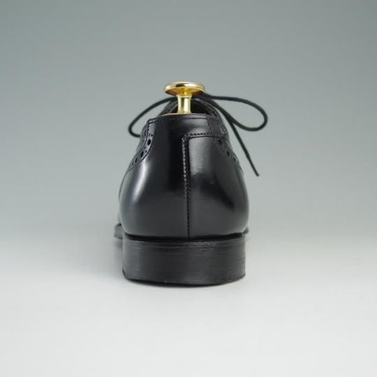 美品★クロケット&ジョーンズ 7E【定価￥85,320-★COVENTRY/セミブローグ】341ラスト/カーフ/黒/メンズ/Crockett&Jones★e167