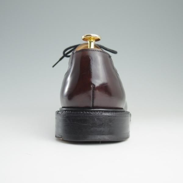 美品★チャーチ 85G/UK8.5【定価￥154,440-★コードバン仕様/ストレートチップ/LANCASTER】173ラスト/5都市ロゴ/赤茶/メンズ/Church's★e178