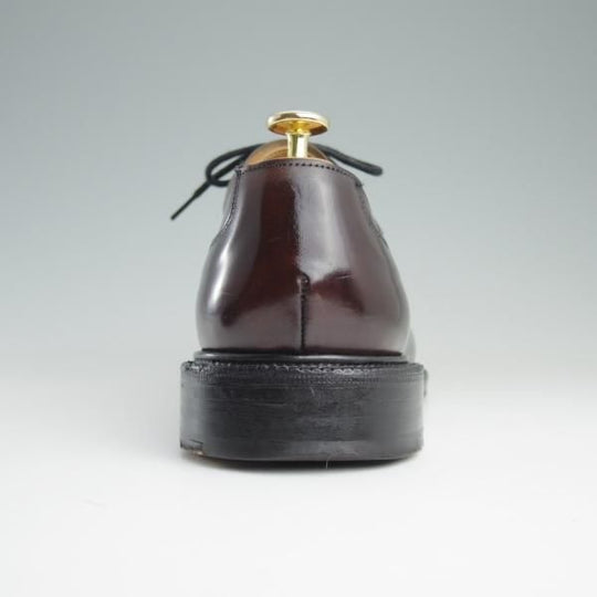 美品★チャーチ 85G/UK8.5【定価￥154,440-★コードバン仕様/ストレートチップ/LANCASTER】173ラスト/5都市ロゴ/赤茶/メンズ/Church's★e178