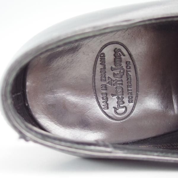 極上★クロケット&ジョーンズ 6.5D【★ハンドグレードライン/SEYMOUR】337ラスト/パリラスト/ダブルモンク/カーフ/黒/Crockett&Jones★e179