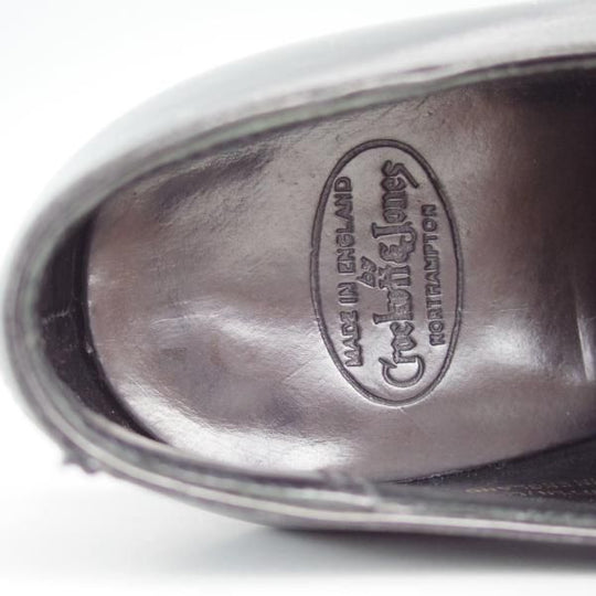 極上★クロケット&ジョーンズ 6.5D【★ハンドグレードライン/SEYMOUR】337ラスト/パリラスト/ダブルモンク/カーフ/黒/Crockett&Jones★e179