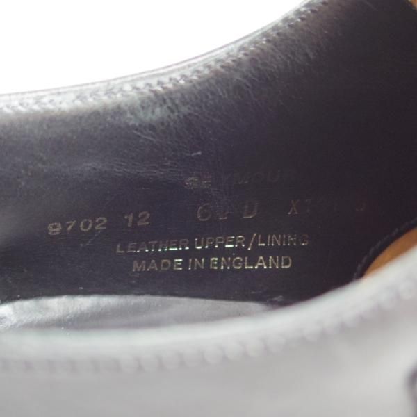 極上★クロケット&ジョーンズ 6.5D【★ハンドグレードライン/SEYMOUR】337ラスト/パリラスト/ダブルモンク/カーフ/黒/Crockett&Jones★e179