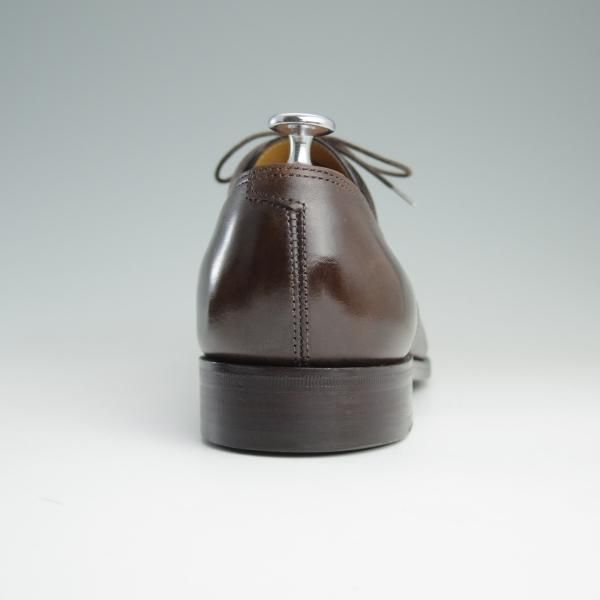 美品★ジョンロブ製 UK8.5【貴重★エルメス別注/HERMES】HARRY/H413ラスト/ストレートチップ/ミュージアムカーフ/茶/メンズ/JOHN LOBB★e182