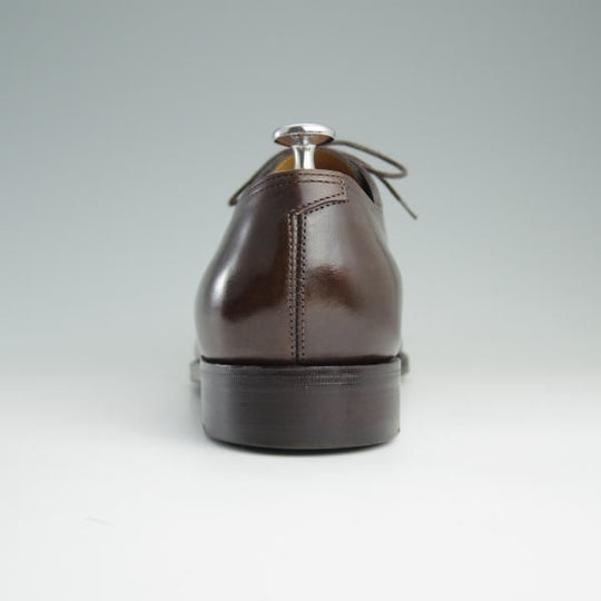 美品★ジョンロブ製 UK8.5【貴重★エルメス別注/HERMES】HARRY/H413ラスト/ストレートチップ/ミュージアムカーフ/茶/メンズ/JOHN LOBB★e182