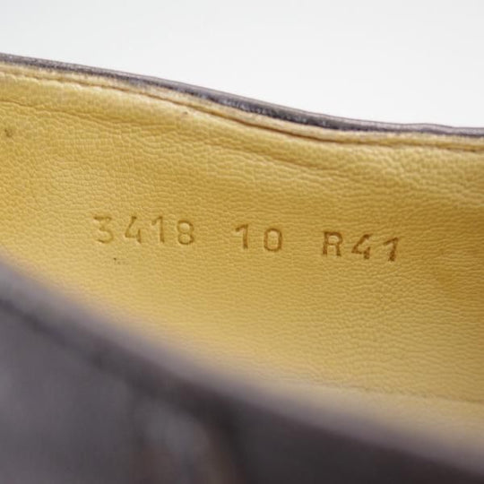 極上★パラブーツ SIZE 41【★ミカエル/MICHAEL】チロリアンシューズ/NOIR/黒/リスレザー/メンズ/マルシェソール/Paraboot★e183