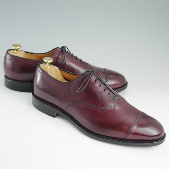 美品★(米)アレンエドモンズ 9.5D【定価￥74,520-★パークアベニュー/Park Avenue】ストレートチップ/カーフ/ALLEN EDMONDS★e184