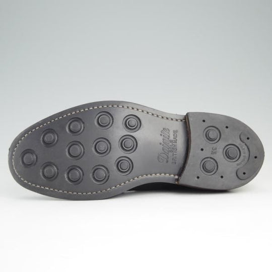 美品★トリッカーズ SIZE 7【ダイナイトソール仕様★フルブローグ/M5164】カントリー短靴/グレインレザー/黒/メンズ/Tricker's★e186