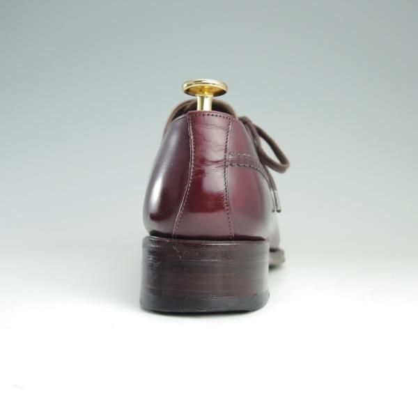 極上★(スペイン製)MEERMIN/メルミン SIZE 5.5 【★グッドイヤーウェルテッド製法/サイドレース】カーフ/赤茶/メンズ★e187