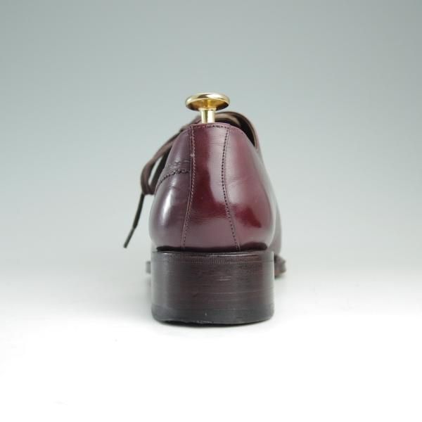 極上★(スペイン製)MEERMIN/メルミン SIZE 5.5 【★グッドイヤーウェルテッド製法/サイドレース】カーフ/赤茶/メンズ★e187