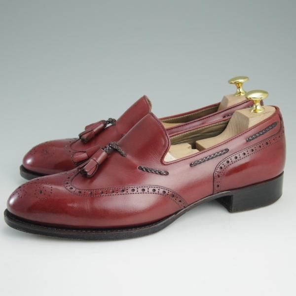 極上★シェットランドフォックス SIZE 6【定価￥64,800-★ケンジントンシリーズ/3044SF】タッセルローファー/赤茶/Shetlandfox★e188