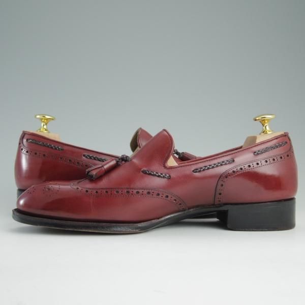 極上★シェットランドフォックス SIZE 6【定価￥64,800-★ケンジントンシリーズ/3044SF】タッセルローファー/赤茶/Shetlandfox★e188