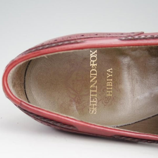 極上★シェットランドフォックス SIZE 6【定価￥64,800-★ケンジントンシリーズ/3044SF】タッセルローファー/赤茶/Shetlandfox★e188