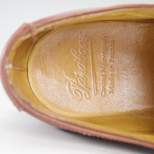 極上★パラブーツ SIZE 7.5【定価￥70,200-★シャンボード/CHAMBORD】マロン/MARRON/リスレザー/TEXソール/Uチップ/茶/Paraboot★e197