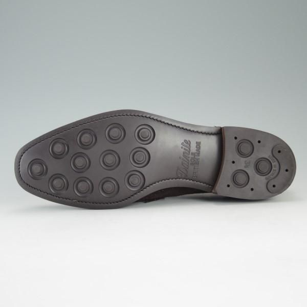 未使用★(英)バーカー 7.5E【貴重★ダイナイトソール仕様/フルブローグ】スエード/濃茶/メンズ/BARKER★e205