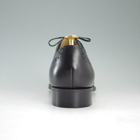 ほぼ未使用★三陽山長 SIZE 7.5【定価￥75,600-★鷲六郎/R2010ラスト】SHUROKURO/フルブローグ/カーフ/黒/メンズ/SanyoYamacho★e206