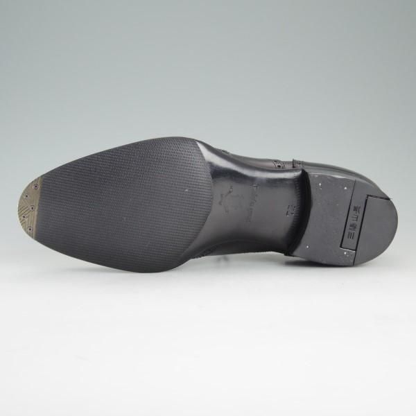 ほぼ未使用★三陽山長 SIZE 7.5【定価￥75,600-★鷲六郎/R2010ラスト】SHUROKURO/フルブローグ/カーフ/黒/メンズ/SanyoYamacho★e206