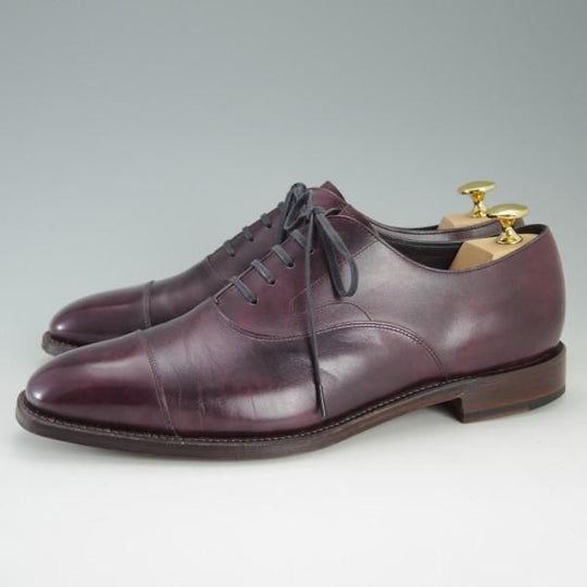 美品★シェットランドフォックス SIZE 7.5【定価￥54,600-★ブリストルシリーズ/3083】ストレートチップ/カーフ/赤茶/Shetlandfox★e207