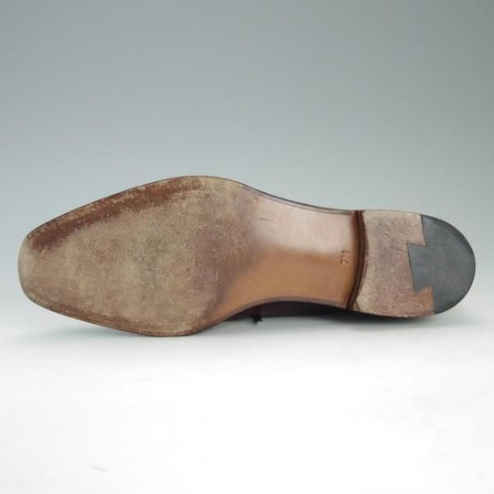 美品★シェットランドフォックス SIZE 7.5【定価￥54,600-★ブリストルシリーズ/3083】ストレートチップ/カーフ/赤茶/Shetlandfox★e207