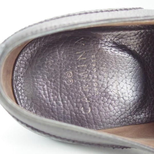 極上★(スペイン製)カルミナ SIZE 6【モデル定価￥71,280-★セミブローグ/10051】RAINラスト/グレインレザー/黒/メンズ/CARMINA★e208