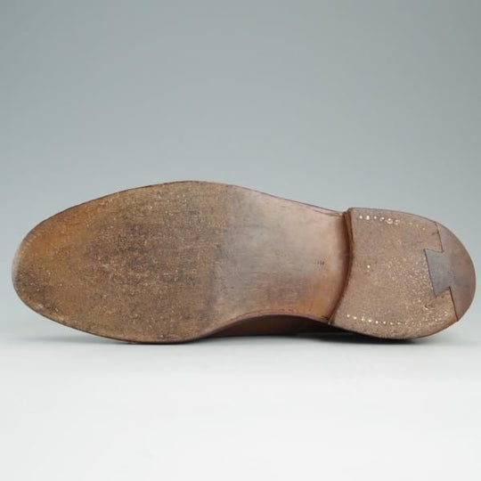 極上★クロケット&ジョーンズ6E【★ロイドフットウェア別注/Lloyd Footwear】297ラスト/パンチドキャップトゥ/茶/Crockett&Jones★e210