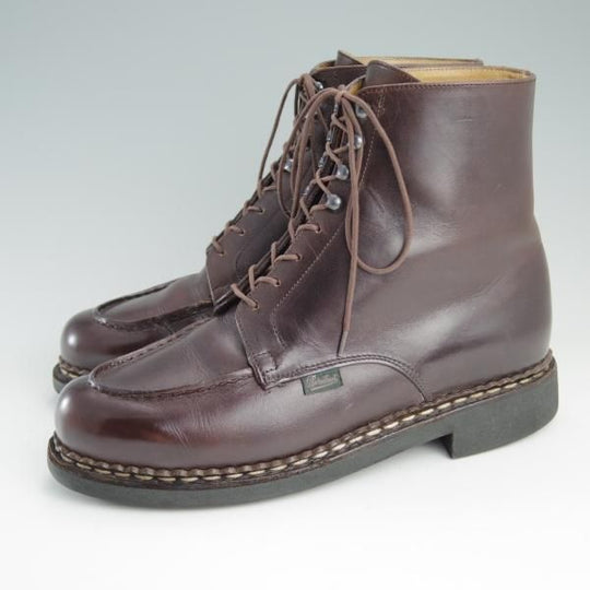 極上★パラブーツ SIZE 6【定価￥79,920-★ブーツ仕様シャンボード/BEAULIEU】Uチップ/リスレザー/カフェ/濃茶/メンズ/Paraboot★e219