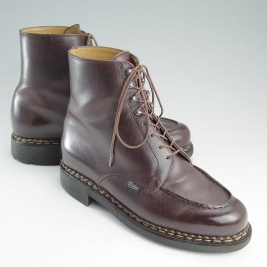 極上★パラブーツ SIZE 6【定価￥79,920-★ブーツ仕様シャンボード/BEAULIEU】Uチップ/リスレザー/カフェ/濃茶/メンズ/Paraboot★e219