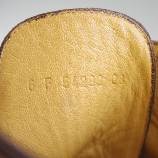 極上★パラブーツ SIZE 6【定価￥79,920-★ブーツ仕様シャンボード/BEAULIEU】Uチップ/リスレザー/カフェ/濃茶/メンズ/Paraboot★e219