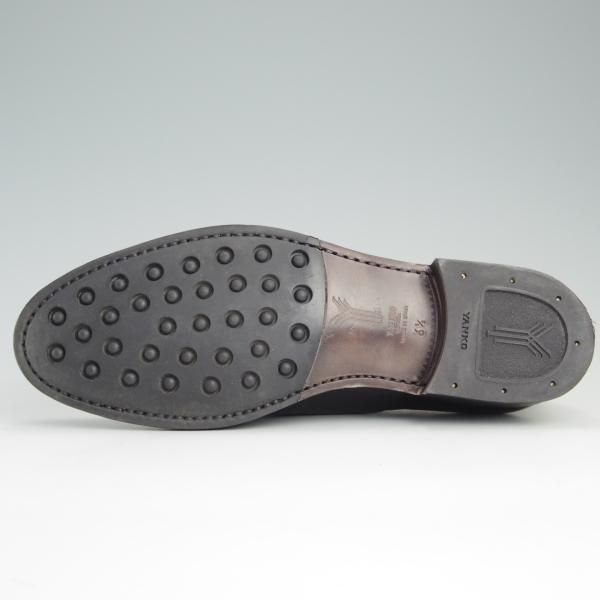極美品★(スペイン製)YANKO/ヤンコ SIZE 6.5【グッドイヤーウェルテッド製法★パンチドキャップトゥ】14428/カーフ/黒/メンズ★e220