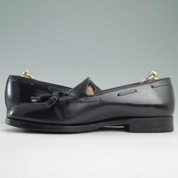 極上★チャーチ 85F/UK8.5【旧チャーチ★ブックバインダーカーフ/3都市ロゴ】93ラスト/KEATS/タッセルローファー/メンズ/Church's★e224