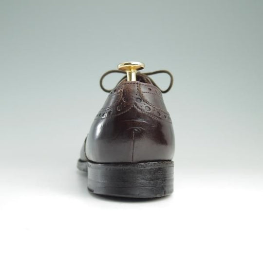 極上★チャーチ 80F/UK8【旧チャーチ★鹿革/(英)GORDON SCOTT別注】3都市ロゴ/DEERSKIN/84ラスト/フルブローグ/メンズ/Church's★e225