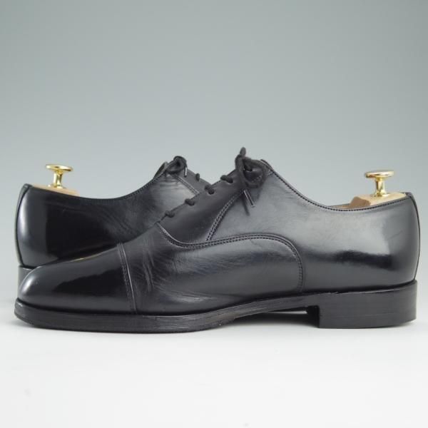 極上★(英)アルフレッド・サージェント 8.5F【★(英)GIEVES&HAWKES/ギーブス＆ホークス別注】ストレートチップ/黒/Alfred Sargent★e226