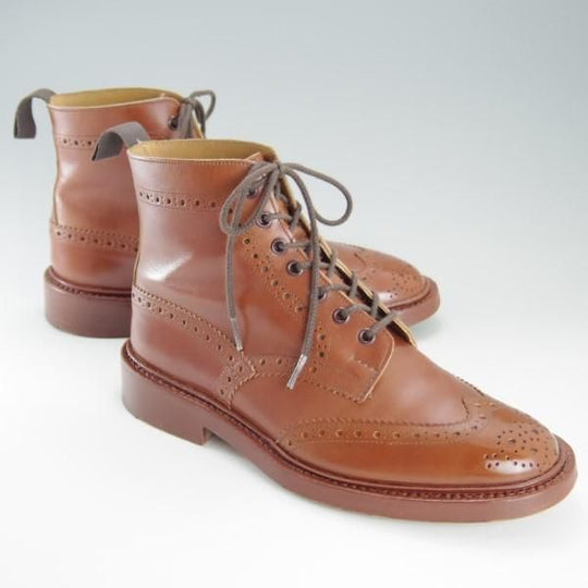 極上★トリッカーズ SIZE 7.5【定価￥83,160-★MALTON/モールトン/マロンアンティーク】M2508/カントリーブーツ/メンズ/Tricker's★e229